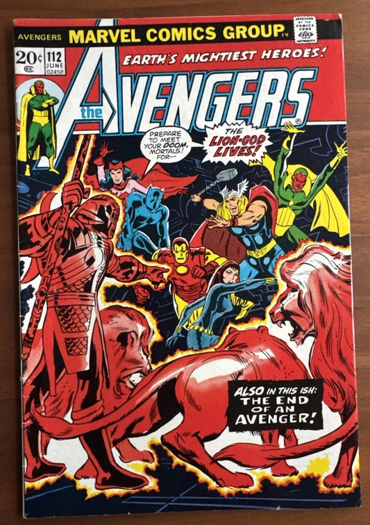 Avengers #112   VF- 7.5