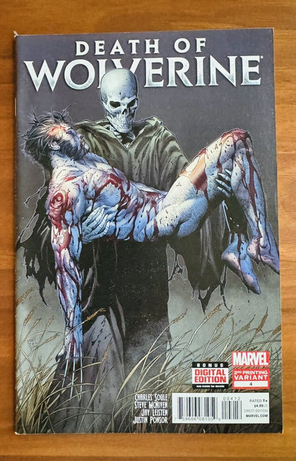 Death Of Wolverine #1-4 Complete series VF/NM (6 Books)