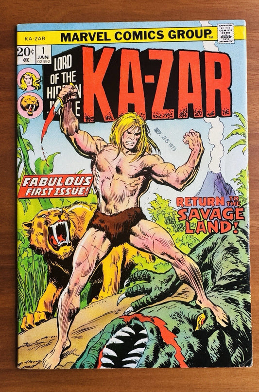 Ka-Zar #1 VF- 7.5