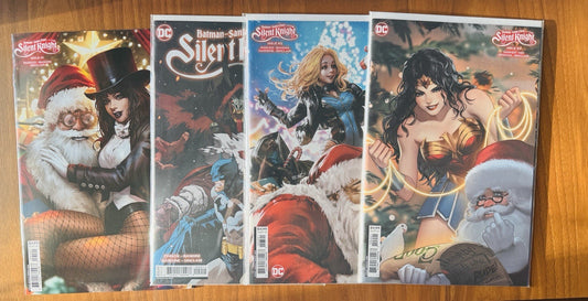 Batman Santa Claus Silent Knight 1, 2, 3, 4  NM 9.4