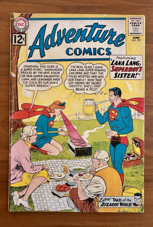 Adventure #297 -  VG 4.0