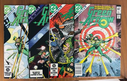 Green Arrow #1 - 4 - Complete Series Newsstand VFNM