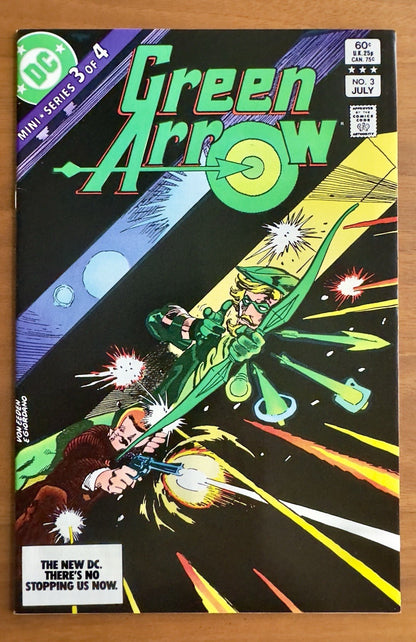 Green Arrow #1 - 4 - Complete Series Newsstand VFNM