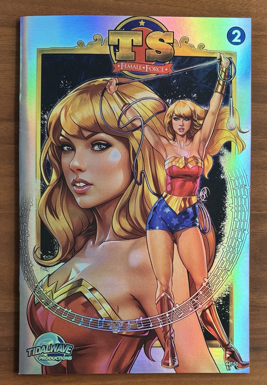 Female Force Taylor Swift #2 FOIL 44/50 NM- 9.2