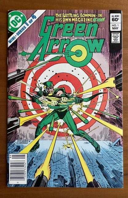 Green Arrow #1 - 4 - Complete Series Newsstand VFNM