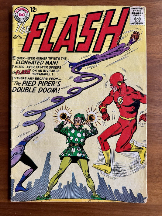 Flash #138 1st App.of Dexter Myles VG+