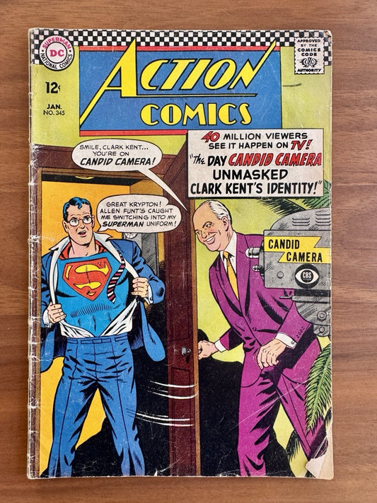 Action Comics #345  VG- 3.5