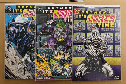 Batman- It's Joker Time #1 - 3 (Complete Set)  NM 9.4