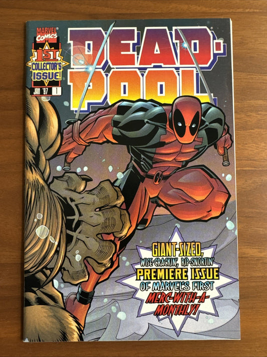 Deadpool #1 NM 9.4 - (1997)