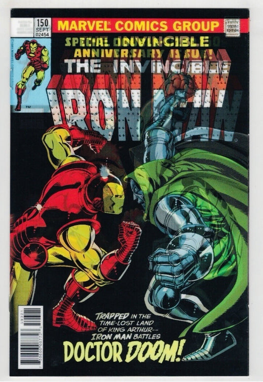 Invincible Iron Man #593 Lenticular Marvel Comics Doom #150 Homage NM+