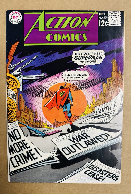 Action Comics #368  Fine+