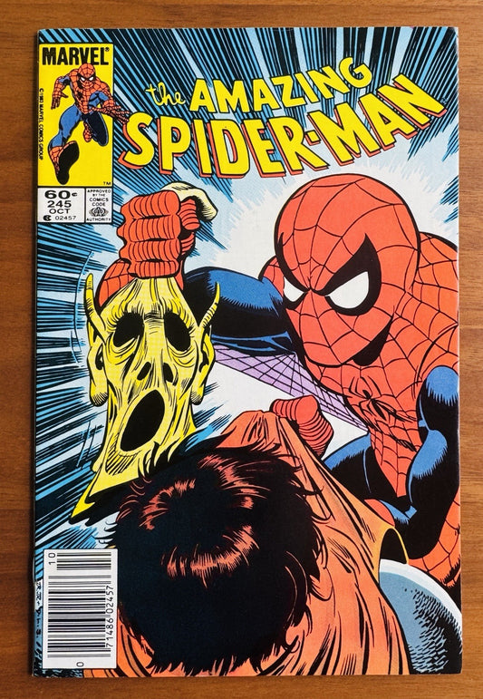 Amazing Spider-man # 245 Newsstand VF+