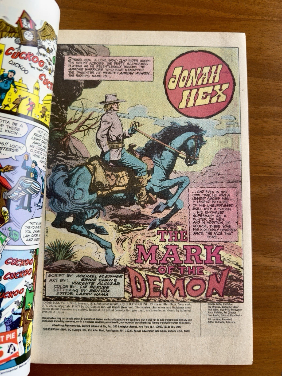 Jonah Hex #8 VFNM 9.0