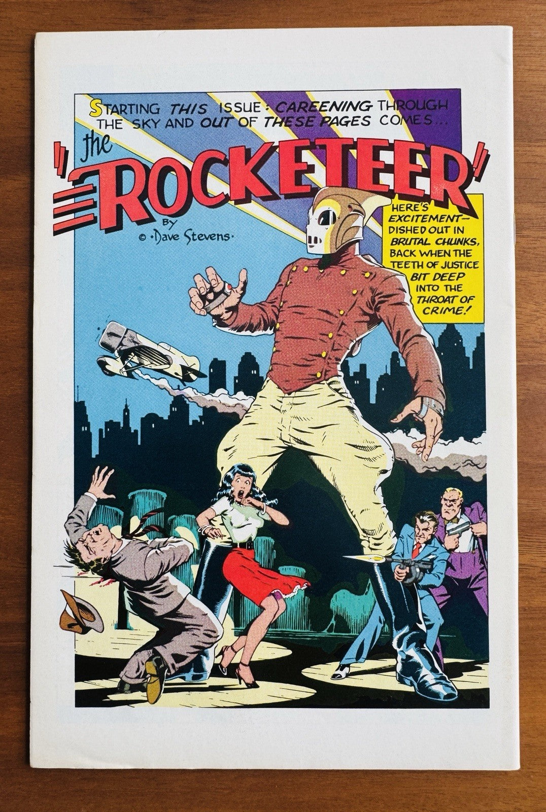 Starslayer # 2   1st Appearance Rocketeer NM 9.4