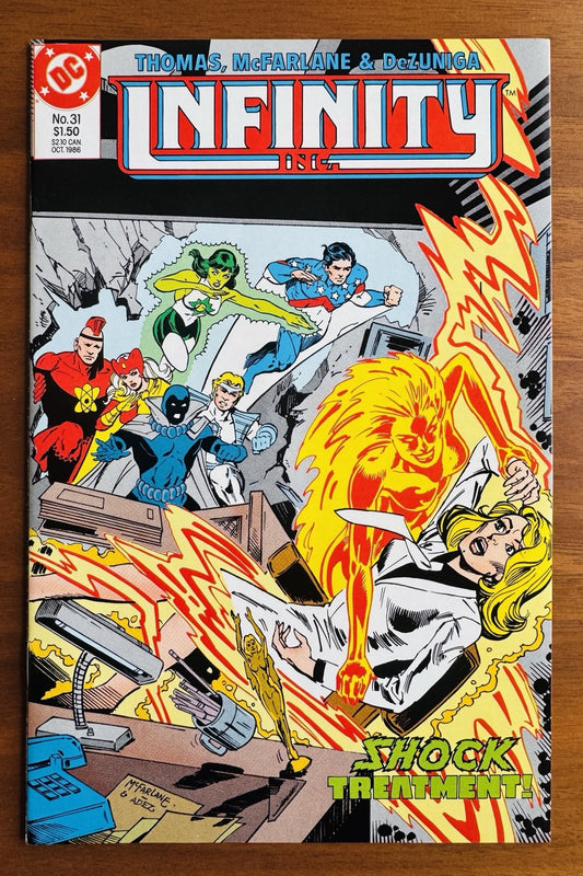 Infinity Inc #31 -  NM 9.4