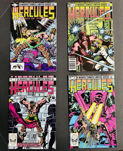 Hercules Prince Of Power #1 - 4 Complete Series VF/NM
