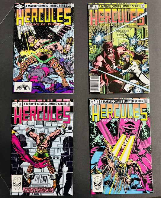 Hercules Prince Of Power #1 - 4 Complete Series VF/NM
