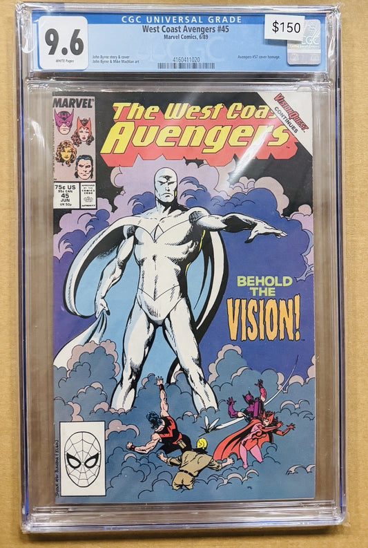 West Coast Avengers #45 CGC 9.6 NM+