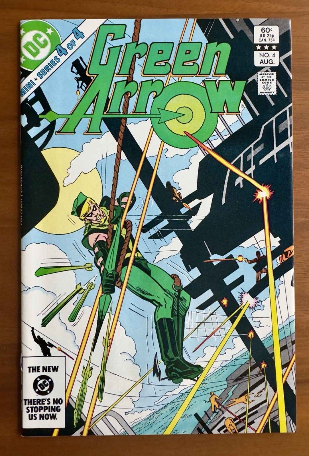 Green Arrow #1 - 4 - Complete Series Newsstand VFNM