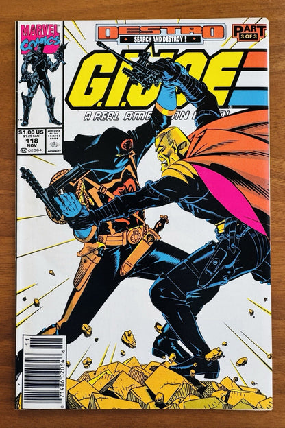 G.I. Joe A Real American Hero #118 VF  8.0