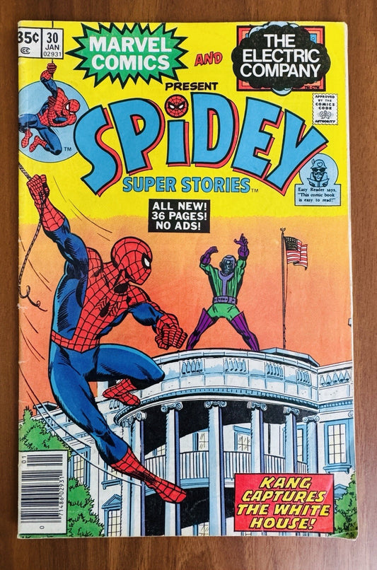 Spidey Super Stories #30   VG+ 4.5