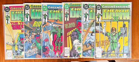 Green Lantern Emerald Dawn II NM 9.4 6 Issue Set DC Comics