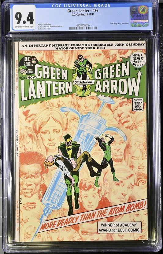 Green Lantern #86 CGC 9.4