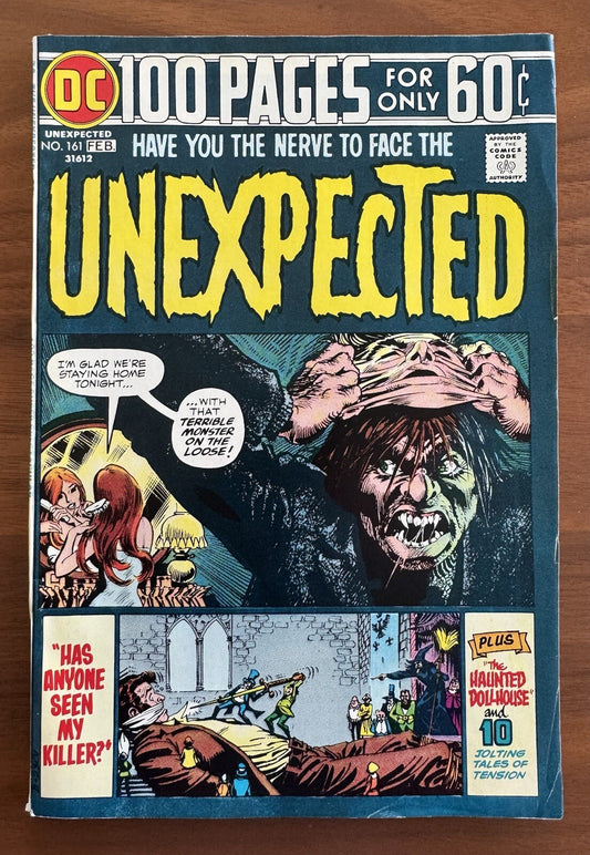 Unexpected #161 100 Page Horror VF/NM 9.0