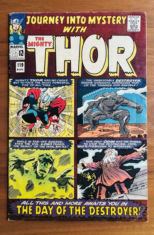 Journey into Mystery #119 VG+ (4.5) 1st App Warriors