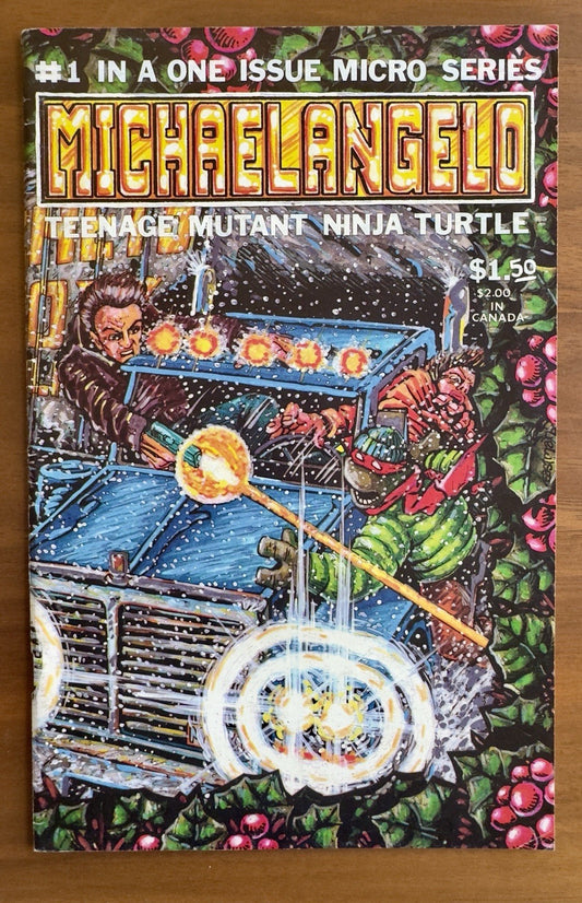 Teenage Mutant Ninja Turtles Michaelangelo #1 Micro Series  VF 8.0