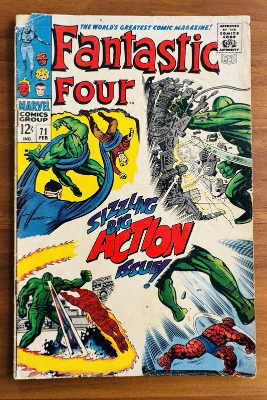 Fantastic Four #71  VG-