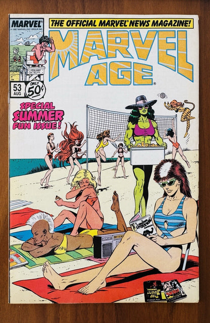 Marvel Age #53 VF/NM 9.0