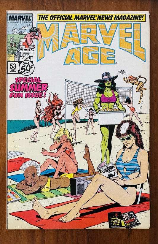 Marvel Age #53 VF/NM 9.0