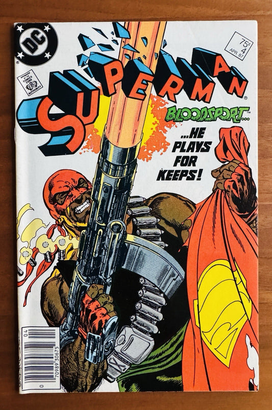 Superman #4 1st Appearance Bloodsport VF/NM