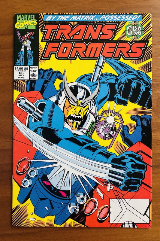 Transformers #66  1st Appearance of Hook Line Sinker VFNM