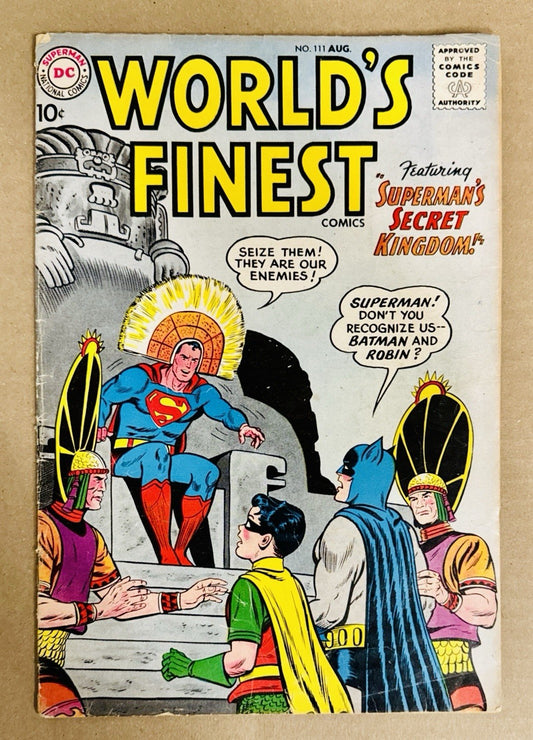 World's Finest Comics #111 - 1st Appearance Clock King VG+